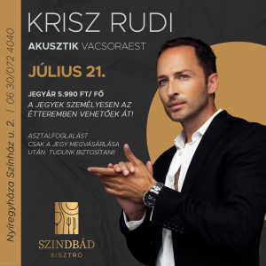 Krisz Rudi Akusztik – Július 21.