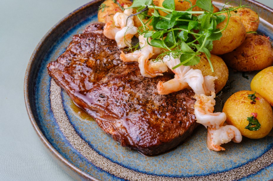 compressed-hátszín steak