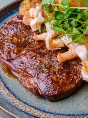 compressed-hátszín steak